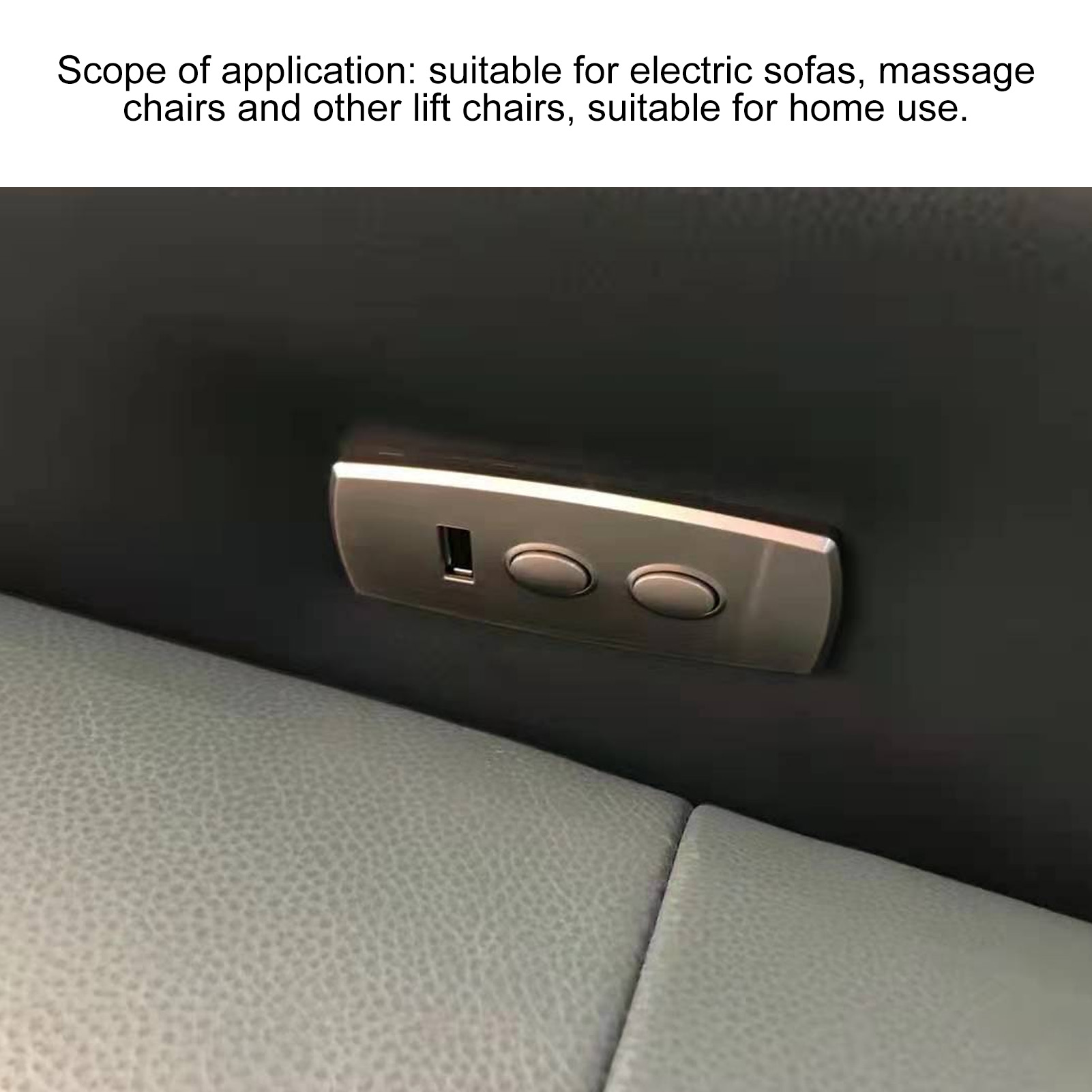Furniture Hardware Design - 가정용 리클라이너 스위치 컨트롤러, USB 포트