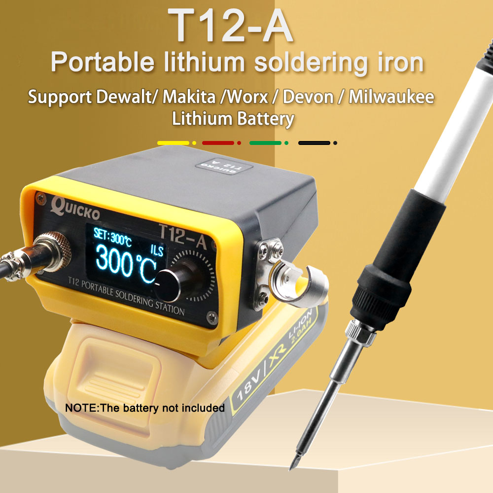 Milwaukee Drill M12 Fuel - T12-A 무선 납땜 스테이션 납땜 다리미,