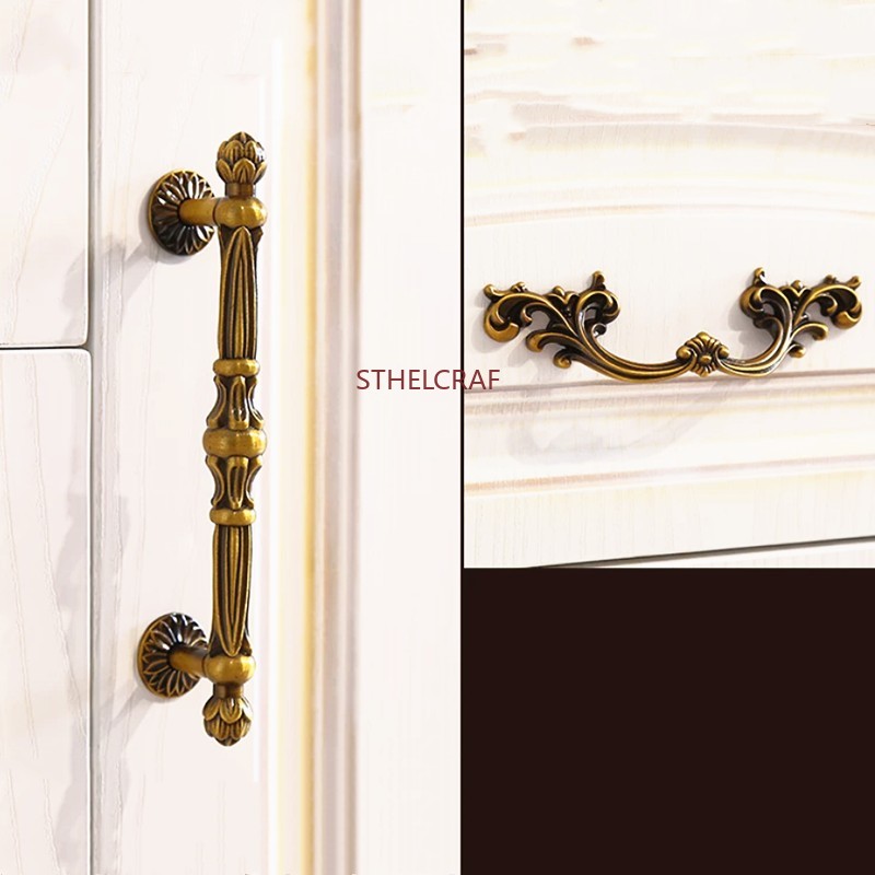 Quality Furniture Hardware - 고대 스타일의 책상 서랍 손잡이 고품질