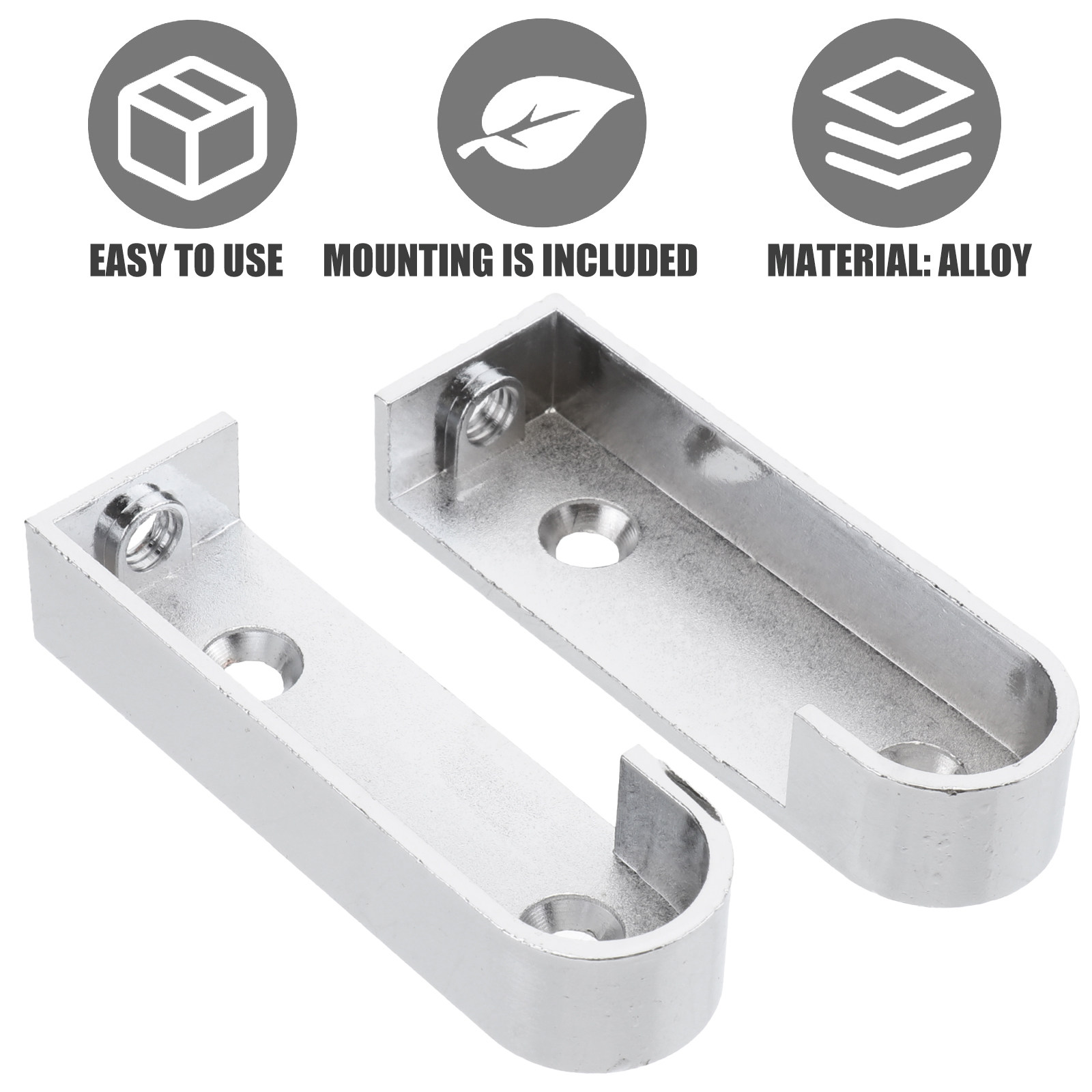 Furniture Hardware High End - 2개 고품질 주조 금속 로드 엔드