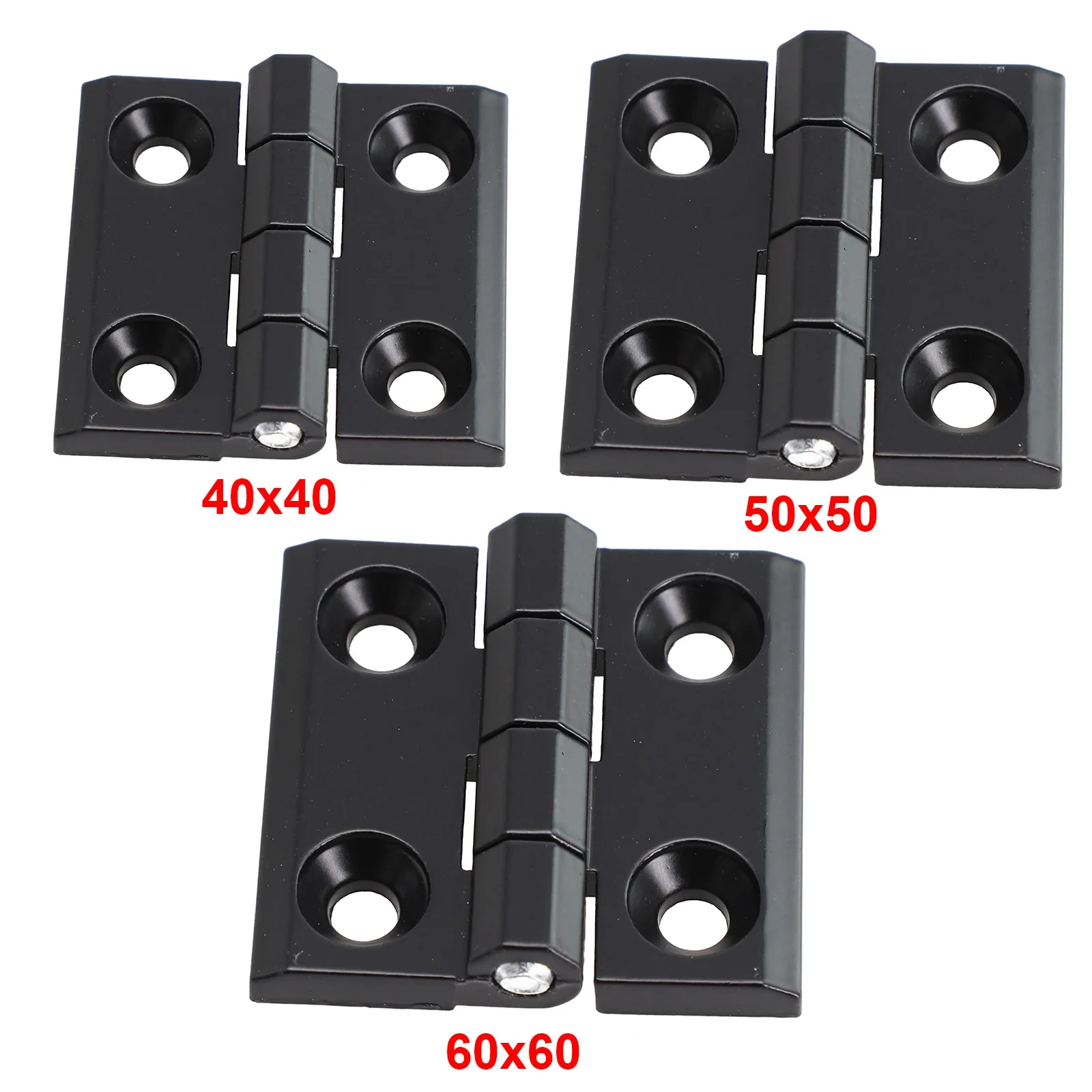 Soft Close Hinge - 1/2pcs 40/50/60mm 엉덩이 경첩 금속 검은