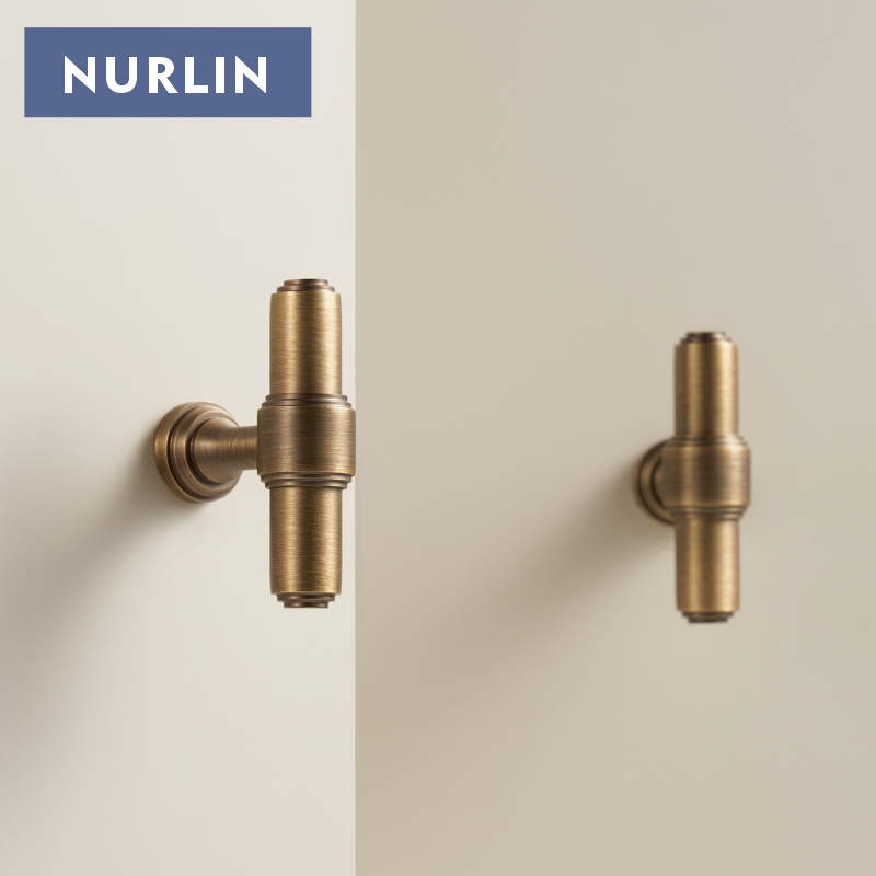 Furniture Hardware Design - Nurlin 솔리드 브래스 프랑스어 레트로 골동품