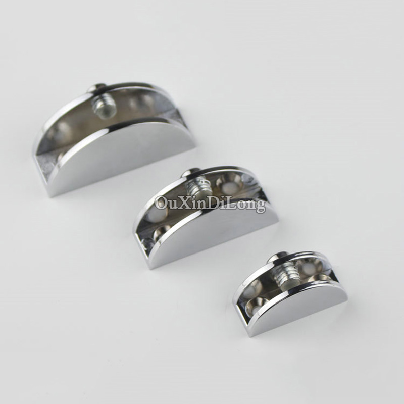 Furniture Hardware Brands - 새로운 10개입 원형 유리 클램프 아연