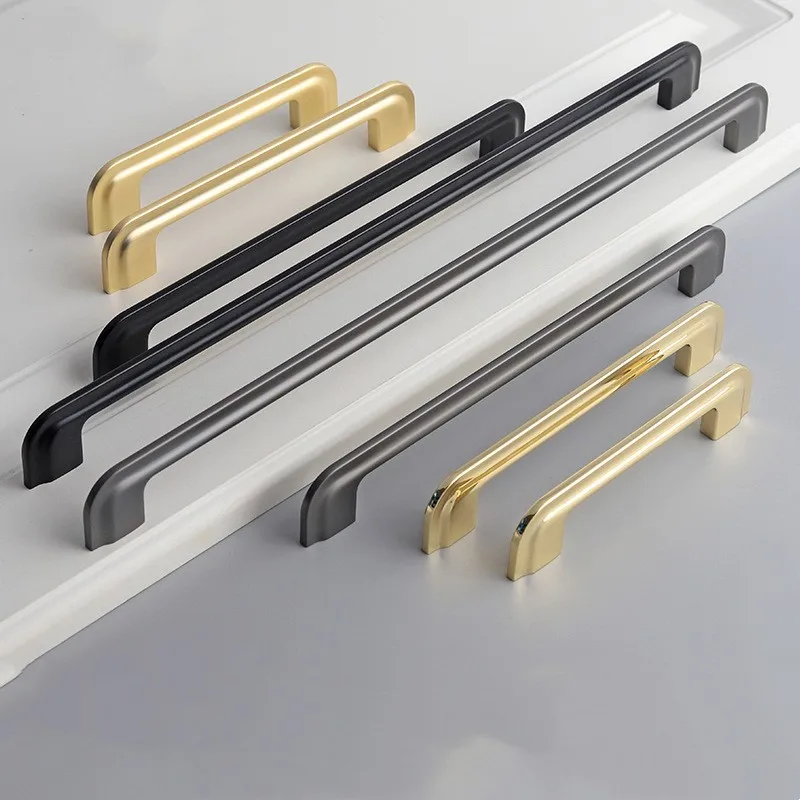 Quality Furniture Hardware - 검은 색 확장 옷장 도어 핸들