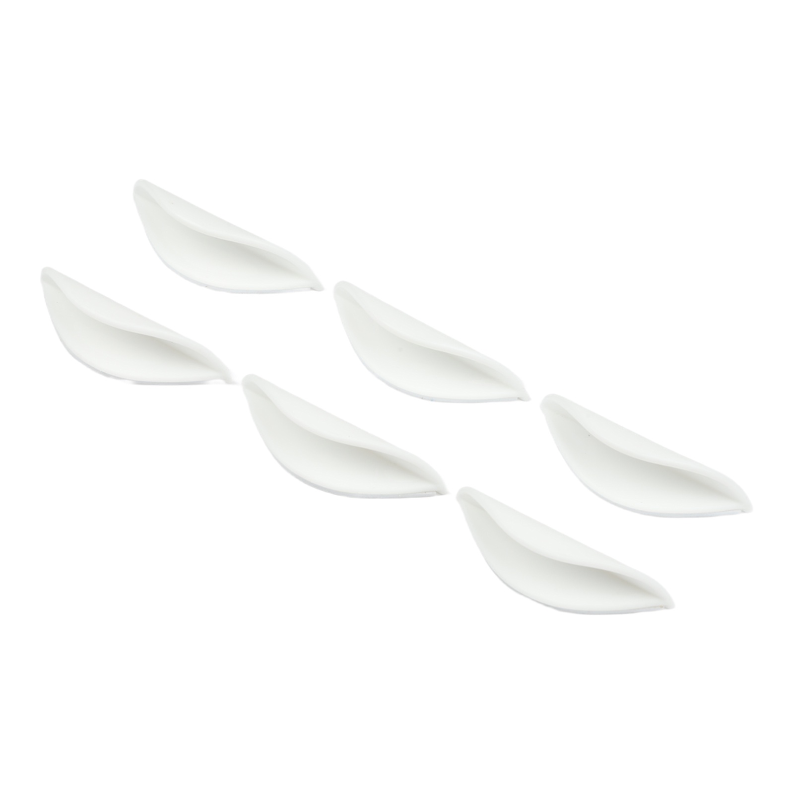 Furniture Hardware Handles - 6개 플라스틱 도어 핸들, 드릴링 없이