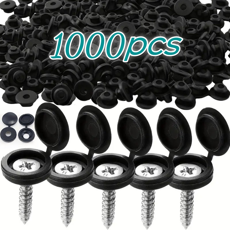 Furniture Hardware Screws - 1000pcs 힌지 플라스틱 스크류 캡 커버