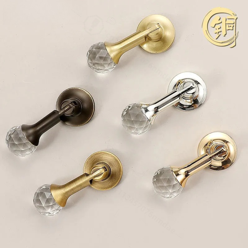 Furniture Hardware High End - 프랑스 라이트 럭셔리 크리스탈 캐비닛 도어