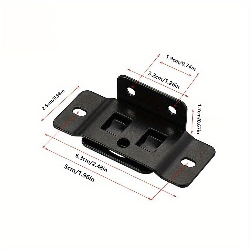 4세트 소형 견고하고 내구성이 뛰어난 투인원 가구 선반 - Furniture Hardware Parts 리뷰 및 가격