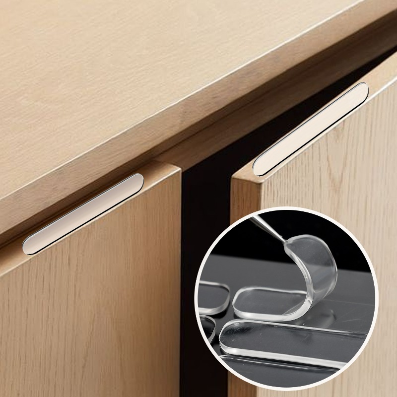 실리콘 캐비닛 범퍼 스트립 자가 접착식 충돌 방지 도어 - Furniture Hardware Design 리뷰 및 가격