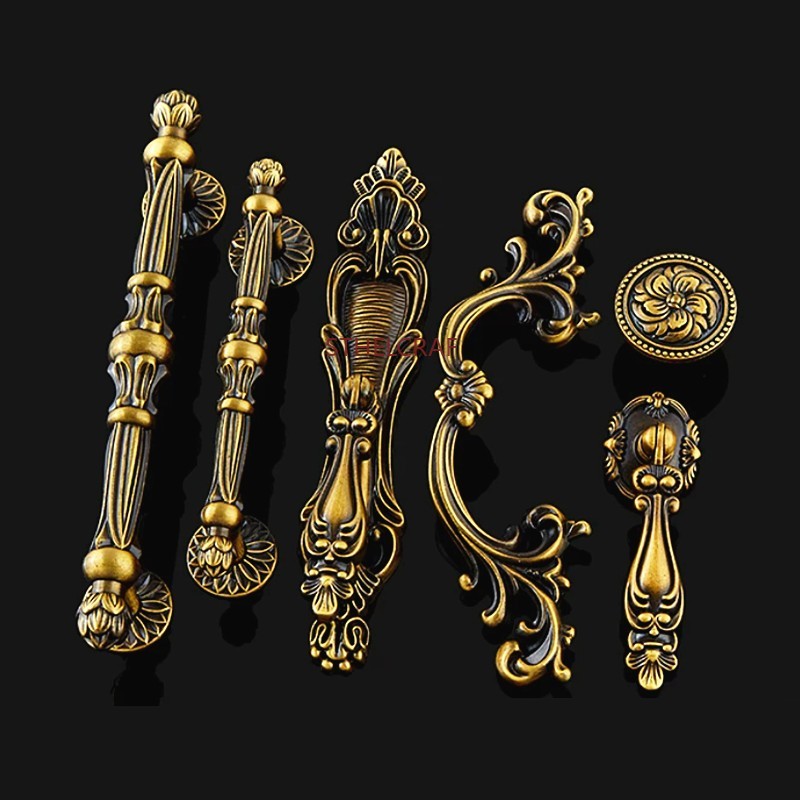 고대 스타일의 책상 서랍 손잡이 고품질 아연 합금 주방 - Quality Furniture Hardware 리뷰 및 가격