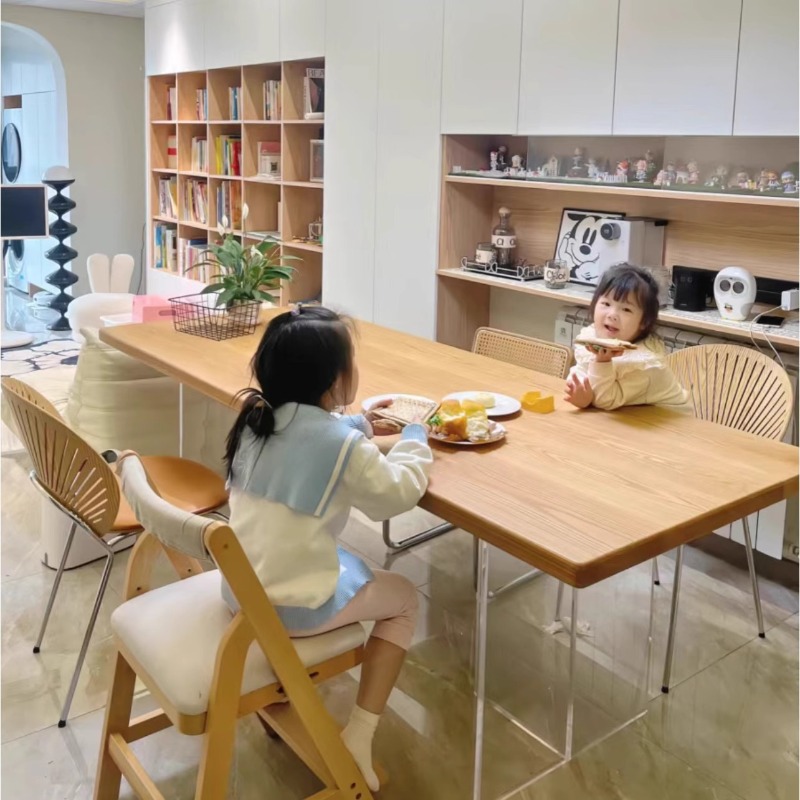 이탈리아 아크릴 원목 플로팅 테이블 현대적인 심플한 거 - Home Furniture & Hardware Trading 리뷰 및 가격