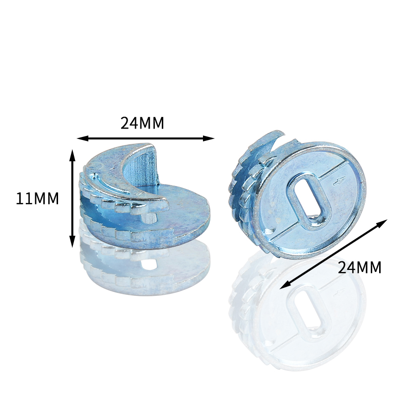 10/50pcs 25mm 두꺼운 3 in 1 커넥터 편 - Furniture Hardware Connectors 리뷰 및 가격
