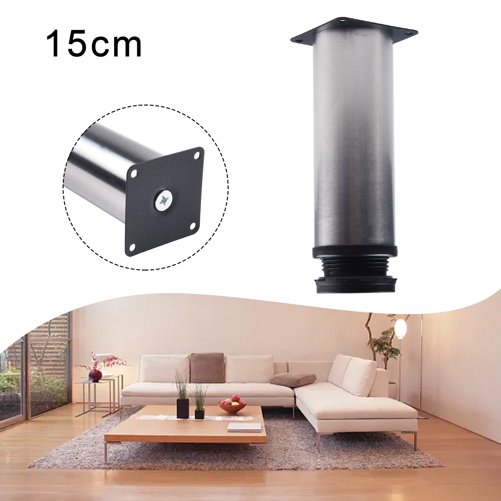 스테인레스 스틸 가구 다리 조정 가능한 테이블 피트 교 - Furniture Hardware Screws 리뷰 및 가격