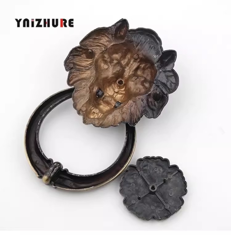 앤틱 청동 사자 머리 손잡이 문고리 나무 문 손잡이 레 - Furniture Hardware Handles 리뷰 및 가격