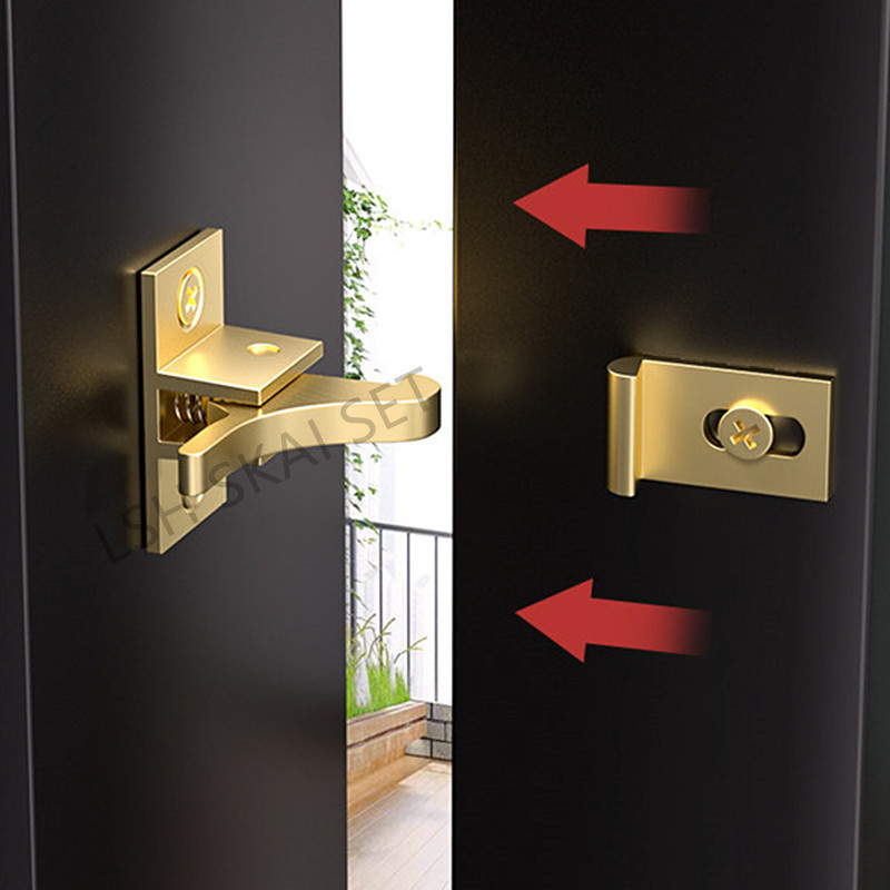 2Pc 고급 황동 패스너 내부 문 및 창문 걸쇠 발코니 - Furniture Hardware High End 리뷰 및 가격