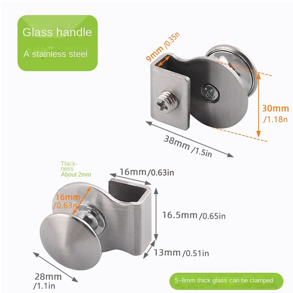 사무실용 플랭크 클립 가구 하드웨어 고정 클립 유리 거 - Furniture Hardware Handles 리뷰 및 가격
