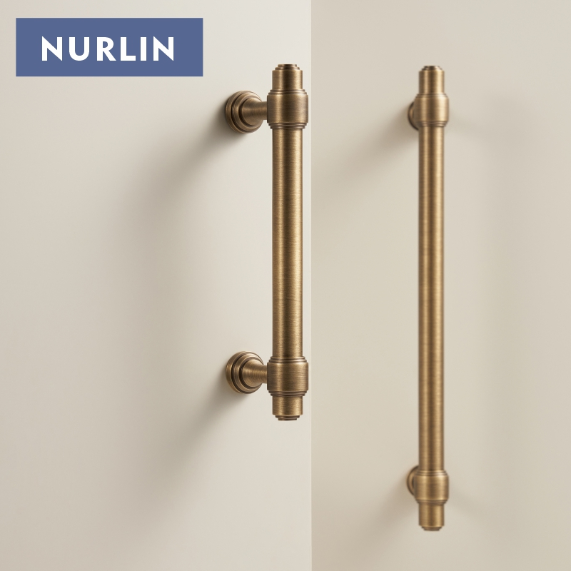 Nurlin 솔리드 브래스 프랑스어 레트로 골동품 청동 - Furniture Hardware Design 리뷰 및 가격