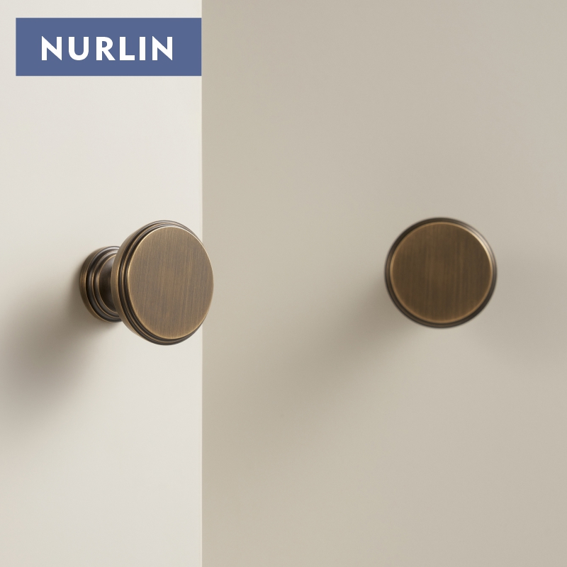 Nurlin 솔리드 브래스 프랑스어 레트로 골동품 청동 - Furniture Hardware Design 리뷰 및 가격