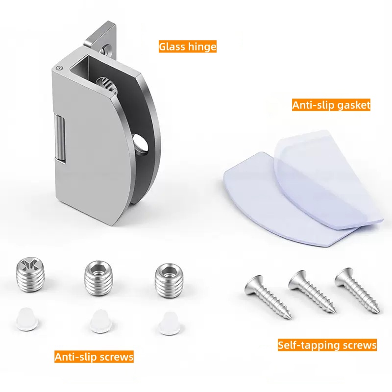 2PCS 비드릴링 아연 합금 유리 도어 힌지 클립, 고 - Quality Furniture Hardware 리뷰 및 가격