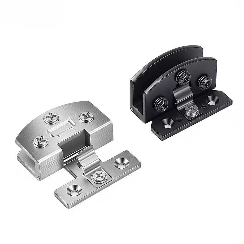 2PCS 비드릴링 아연 합금 유리 도어 힌지 클립, 고 - Quality Furniture Hardware 리뷰 및 가격