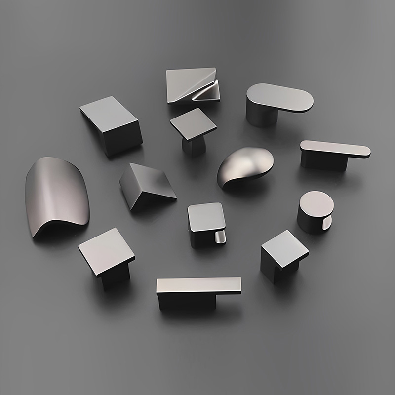 1PCS 블랙 니켈 매트 그레이 옷장 캐비닛 도어 핸들 - Furniture Hardware High End 리뷰 및 가격