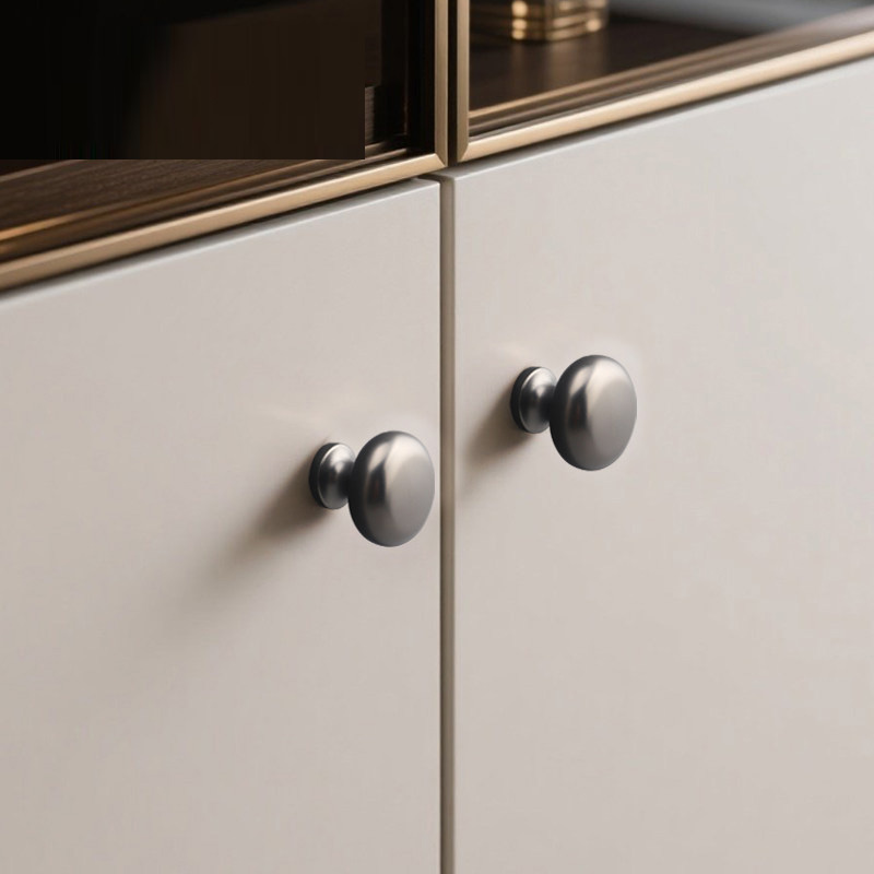 1PCS 블랙 니켈 매트 그레이 옷장 캐비닛 도어 핸들 - Furniture Hardware High End 리뷰 및 가격