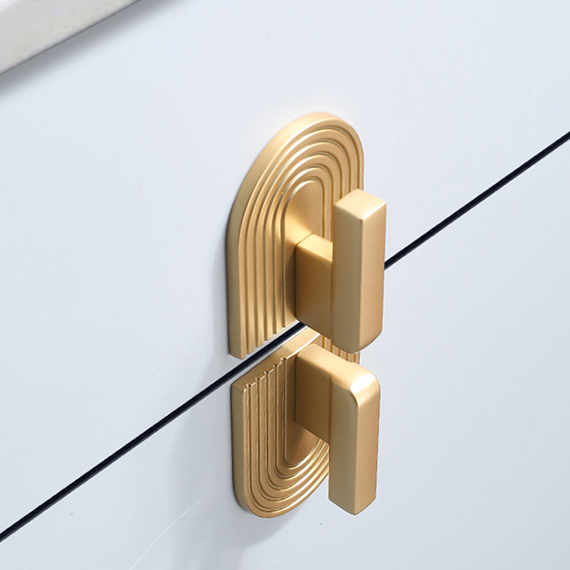 골드 캐비닛 도어 핸들 현대 간단한 옷장 도어 서랍 라 - Furniture Hardware High End 리뷰 및 가격
