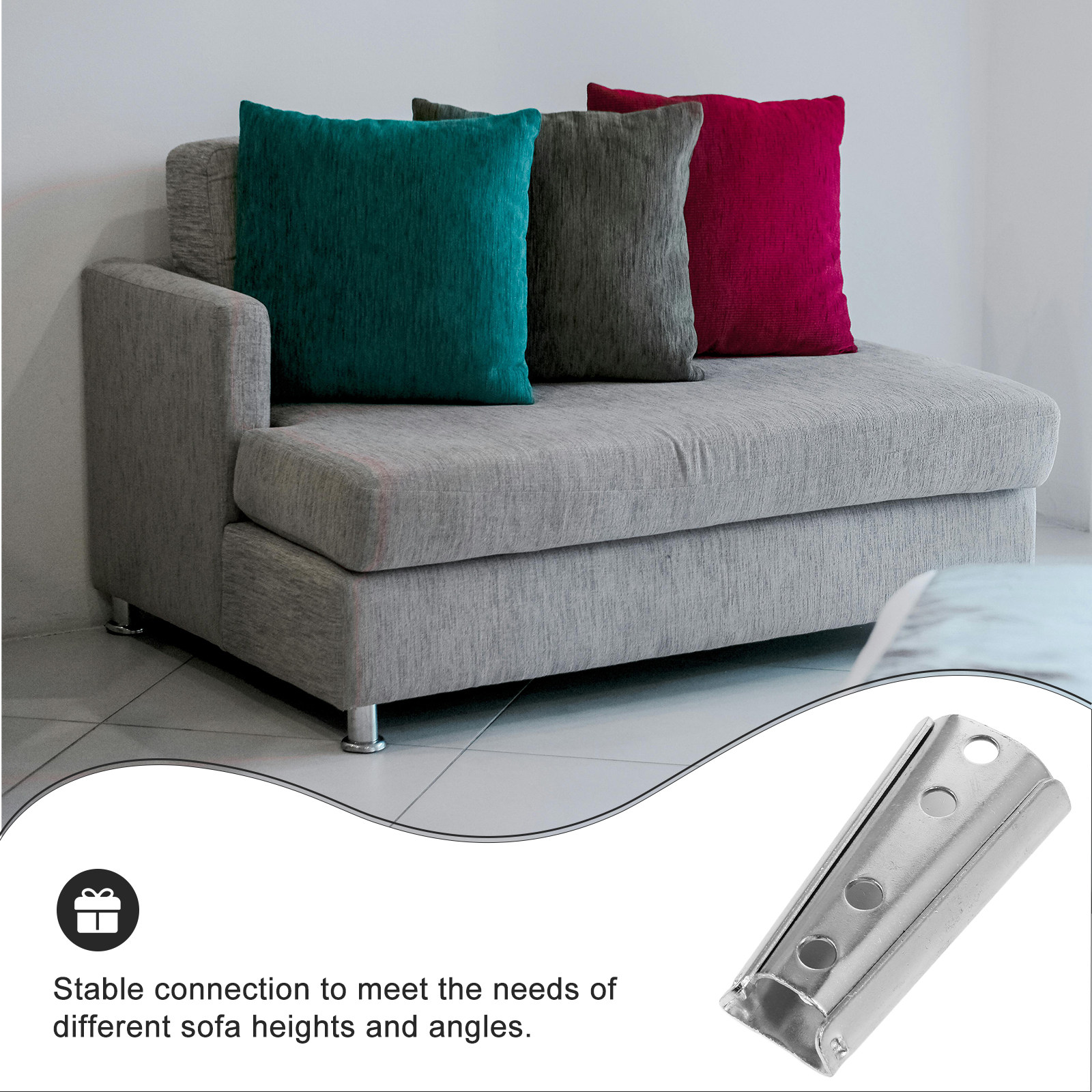 4Pcs 소파 커넥터 원추형 슬라이더 철 소재 안정적인 - Furniture Hardware Material 리뷰 및 가격