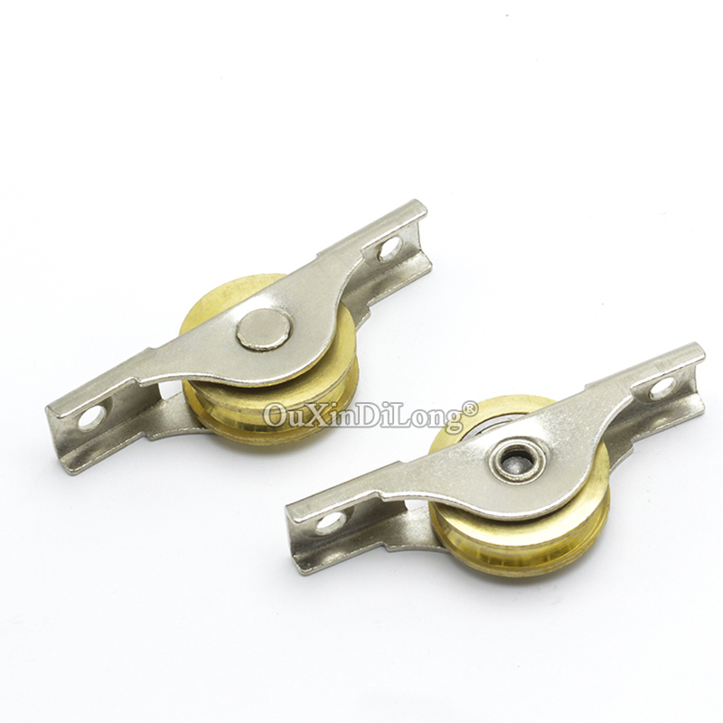 새로운 10PCS 슬라이딩 도어 롤러 캐비닛 구리 휠  - Furniture Hardware Brands 리뷰 및 가격