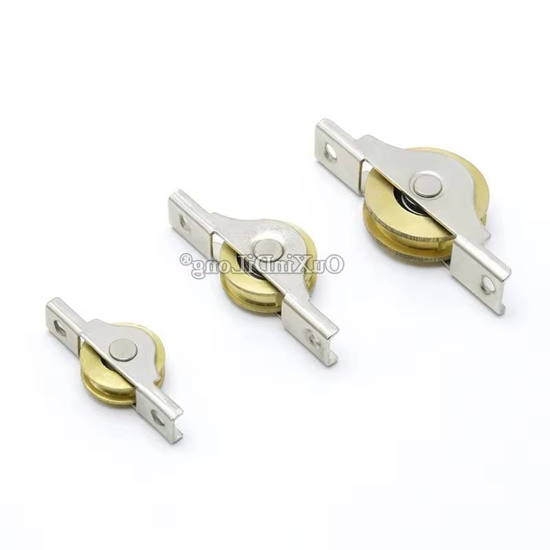새로운 10PCS 슬라이딩 도어 롤러 캐비닛 구리 휠  - Furniture Hardware Brands 리뷰 및 가격