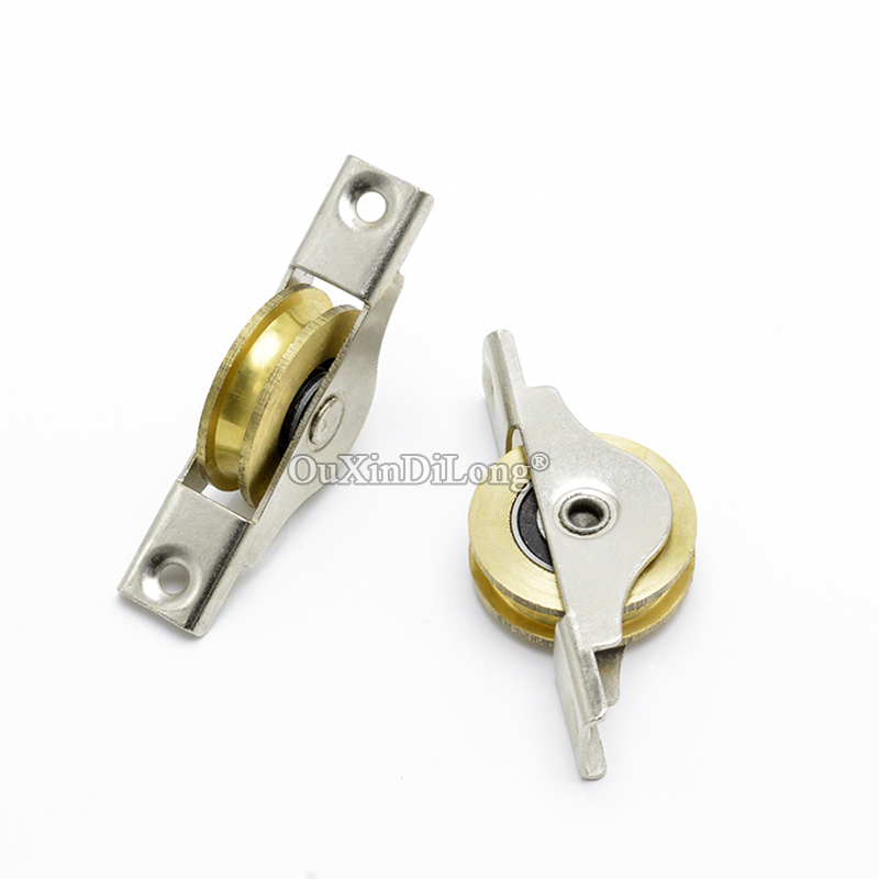 새로운 10PCS 슬라이딩 도어 롤러 캐비닛 구리 휠  - Furniture Hardware Brands 리뷰 및 가격