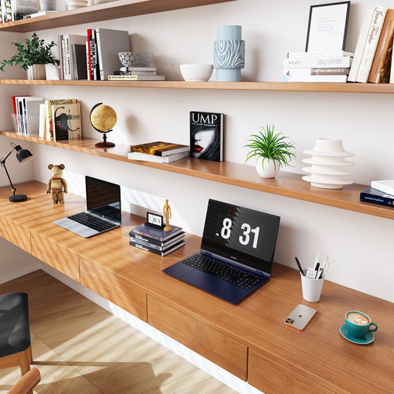북유럽풍 원목 컴퓨터 책상 모던 침실 벽걸이형 책상 침 - Home Furniture & Hardware Trading 리뷰 및 가격