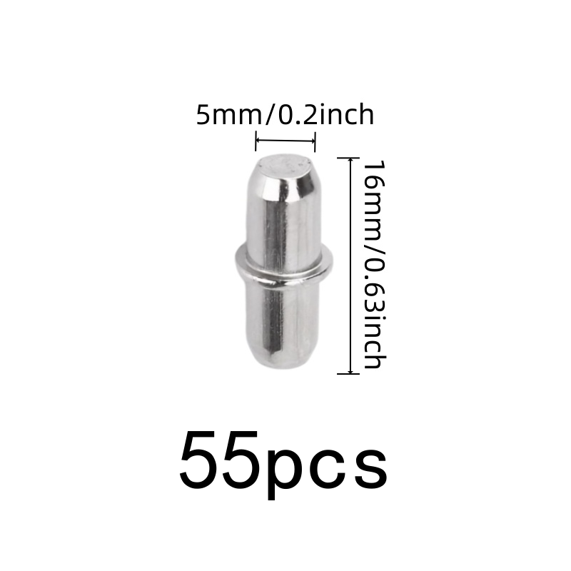 책장 레이어 핀 55개, 컴팩트 페그 디자인, 철제 소 - Furniture Hardware Material 리뷰 및 가격