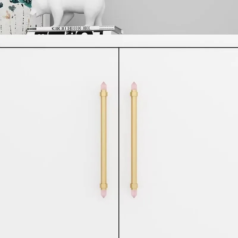 천연 크리스탈 육각형 하드웨어 손잡이 북유럽풍 캐비닛  - Furniture Hardware High End 리뷰 및 가격