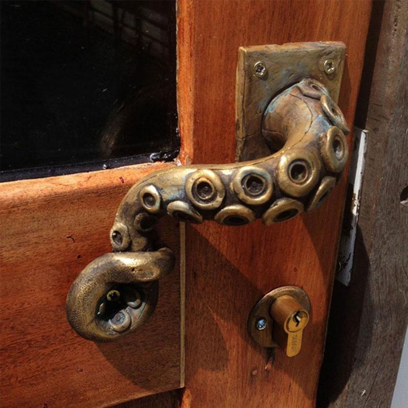 빈티지 문어 문짝 손잡이, 동물 스타일, 야외 후크 가 - Furniture Hardware Design 리뷰 및 가격