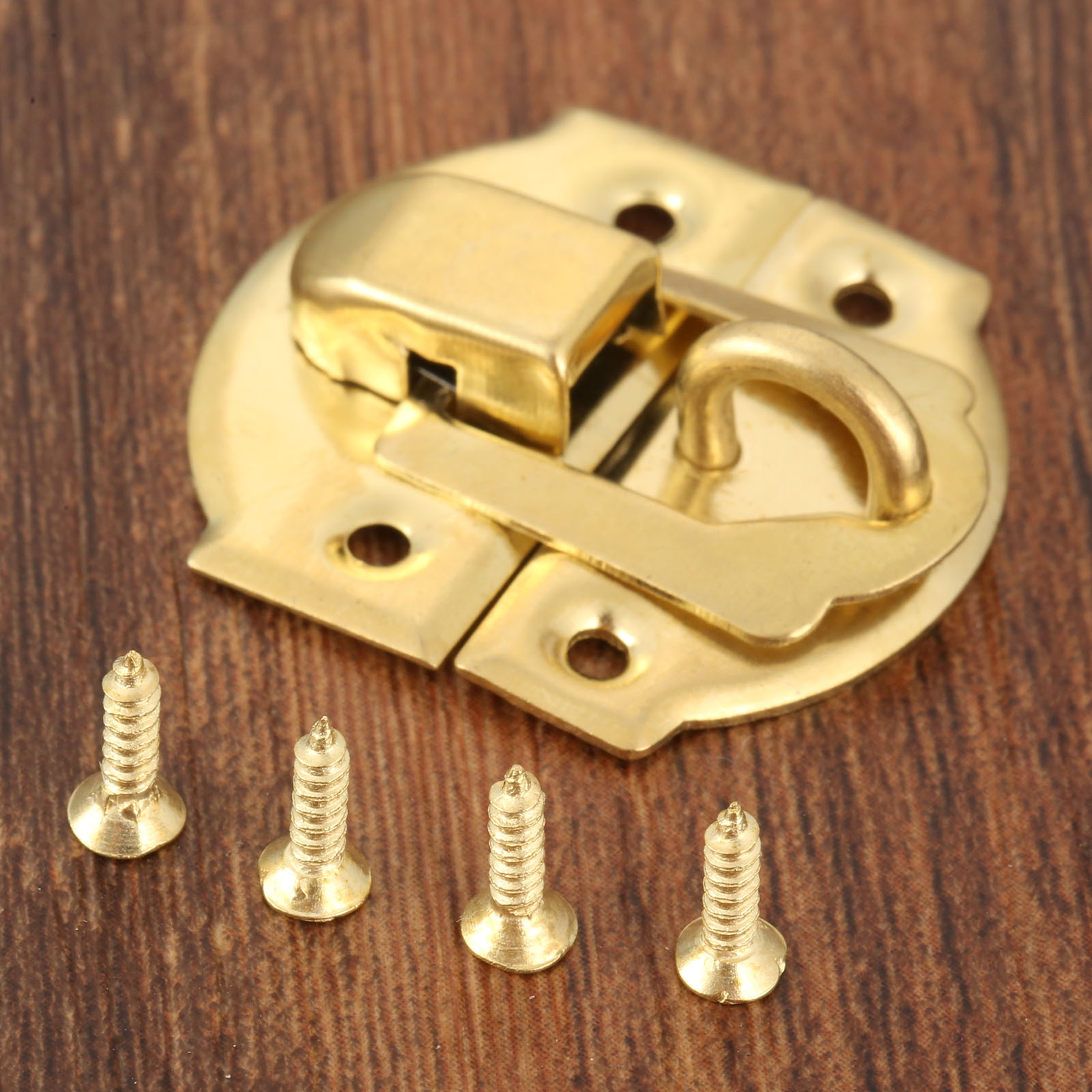 10개입 골든 박스 래치 클라스프 나사 포함 합금 보석 - Furniture Hardware Screws 리뷰 및 가격