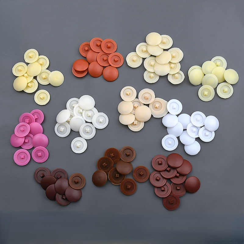 100/500/1000pcs 플라스틱 스크류 캡 커버  - Furniture Hardware Screws 리뷰 및 가격