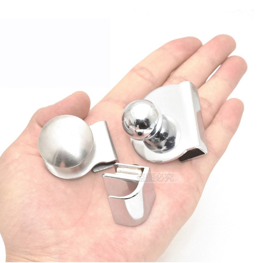 스틸 플랭크 클립 고정 클립 가구 하드웨어 유리 거울  - Furniture Hardware Handles 리뷰 및 가격