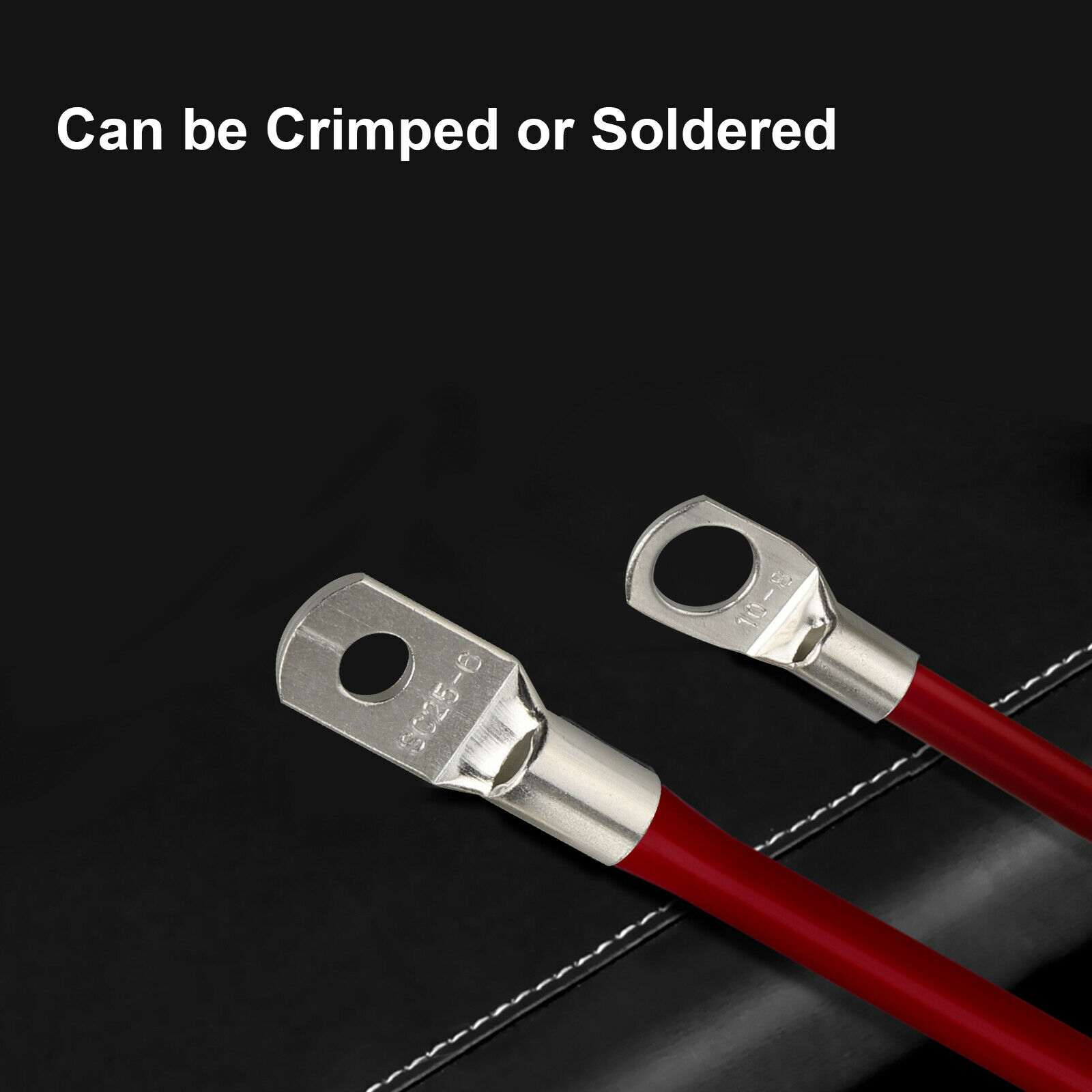 SC 베어 볼트 홀 주석 도금 구리 케이블 러그, 배터 - Furniture Hardware Connectors 리뷰 및 가격