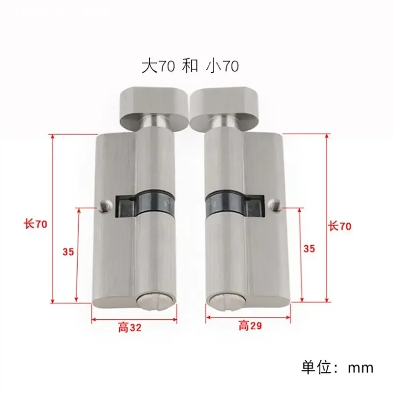 실내 단단한 나무 문 황동 열쇠가없는 잠금 코어 욕실  - Furniture Hardware Handles 리뷰 및 가격