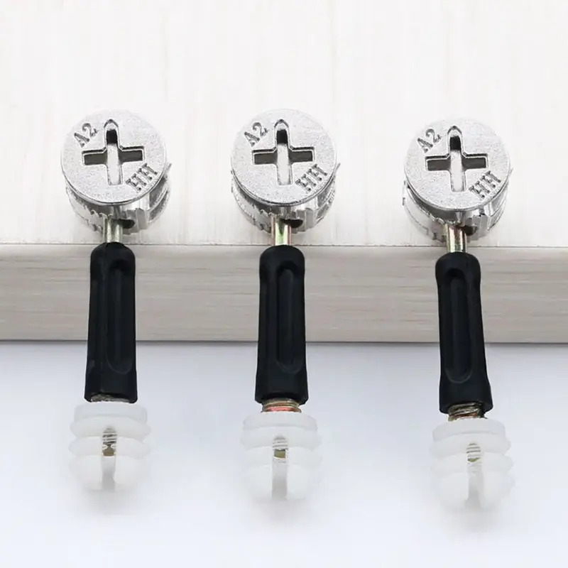 100개 가구용 3-in-1 커넥터, 합금 휠, 하드웨 - Furniture Hardware Connectors 리뷰 및 가격