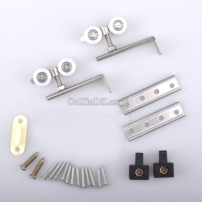 헤비 듀티 슬라이딩 문짝 롤러, 4 바퀴 행잉 풀리,  - Furniture Hardware Brands 리뷰 및 가격