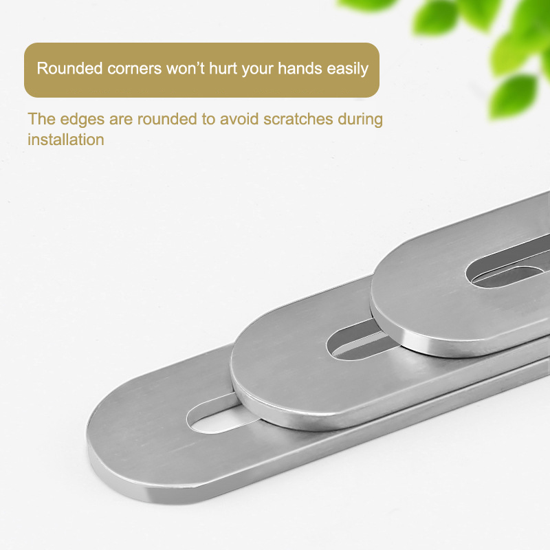 스테인레스 스틸 플랫 코너 브래킷 수리용 연결판 수리  - Furniture Hardware Connectors 리뷰 및 가격