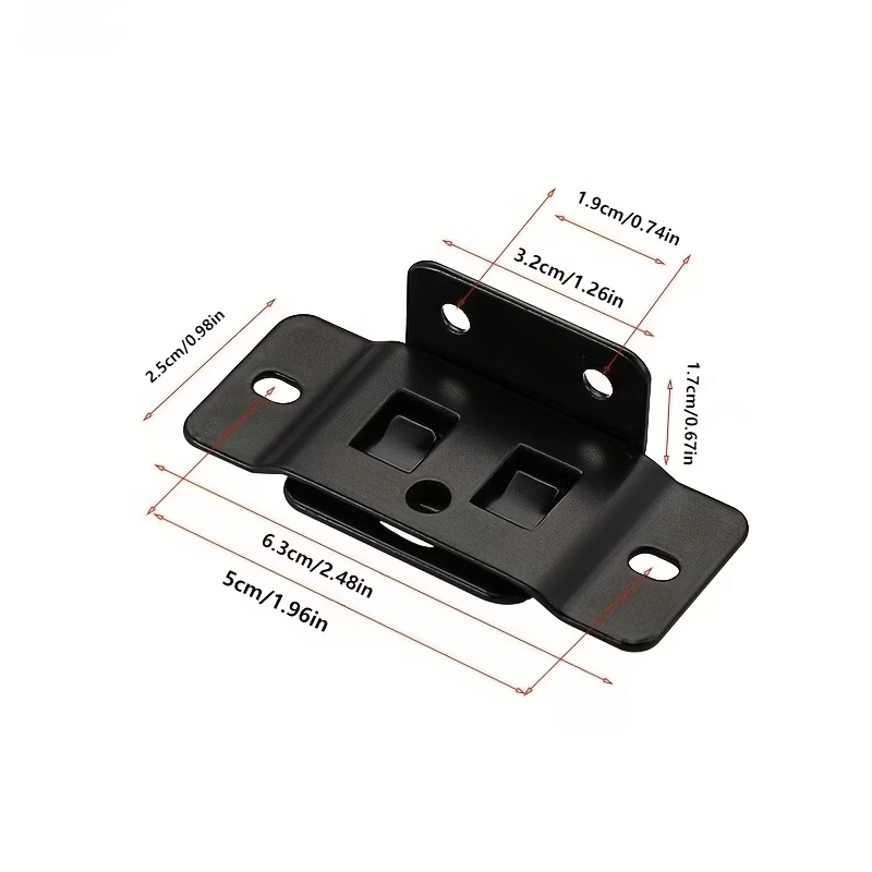 4PCS 금속 고정 버클 2 in 1 삽입형 가구 라미 - Furniture Hardware Connectors 리뷰 및 가격