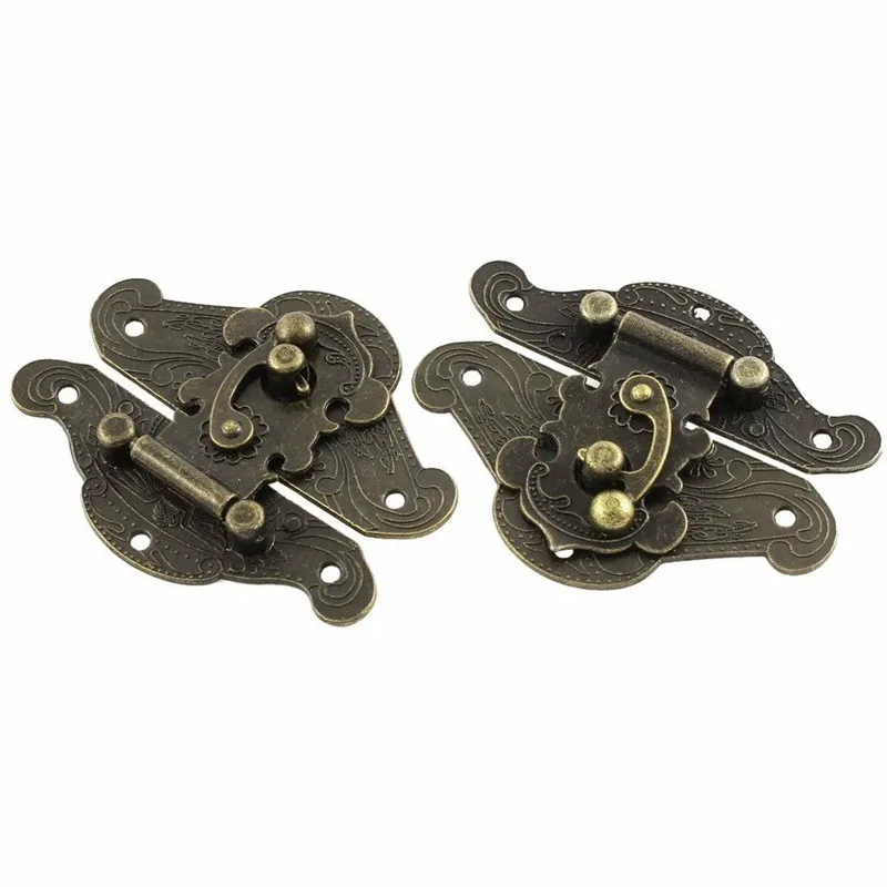 5-20개 빈티지 금속 걸쇠 잠금장치(나사 포함), 장 - Furniture Hardware Screws 리뷰 및 가격