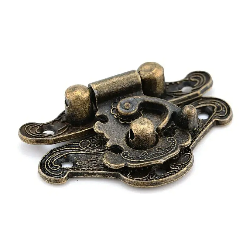 5-20개 빈티지 금속 걸쇠 잠금장치(나사 포함), 장 - Furniture Hardware Screws 리뷰 및 가격
