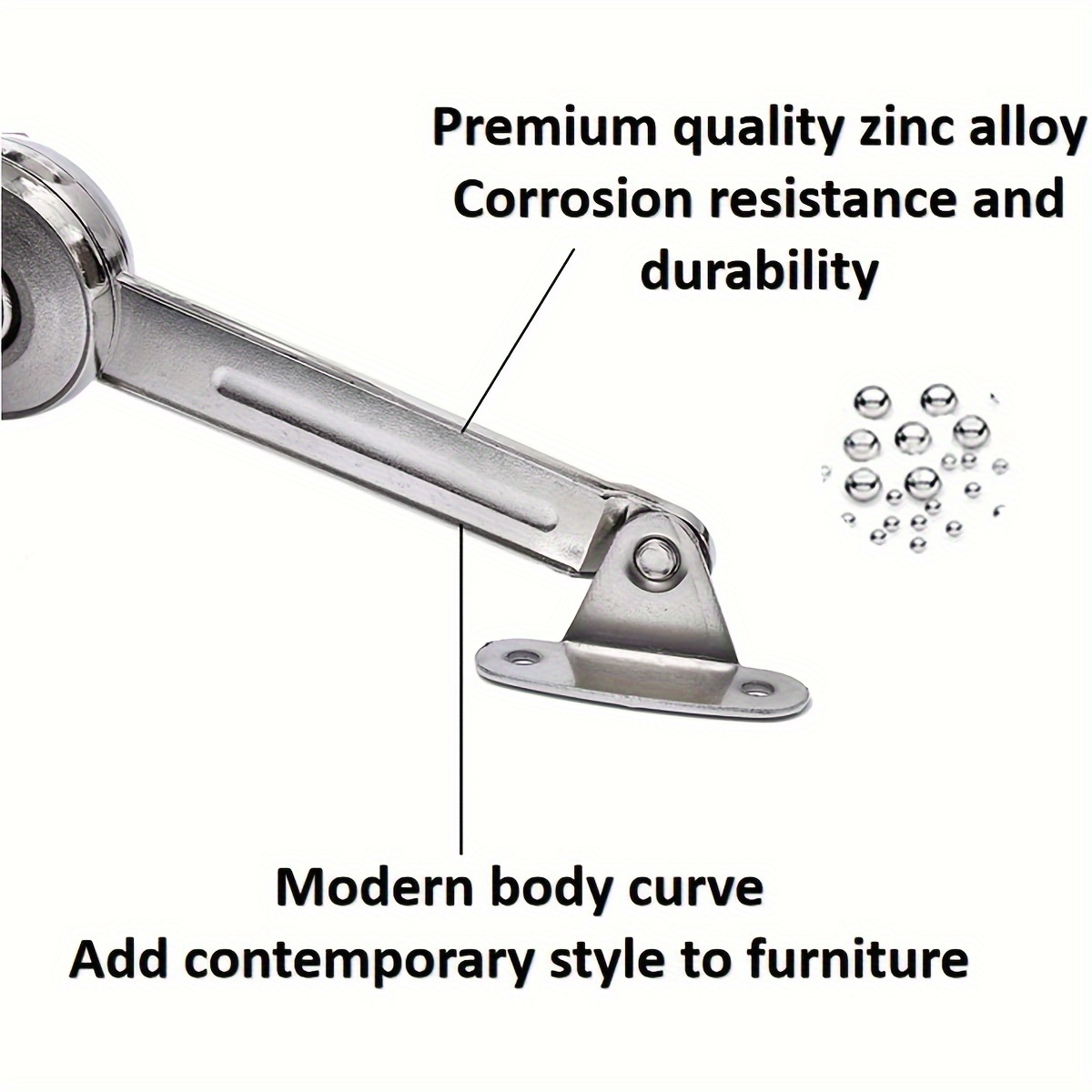 새틴 니켈 접이식 뚜껑의 뚜껑 지지 힌지 부드러운 닫힘 - Soft Close Hinge 리뷰 및 가격