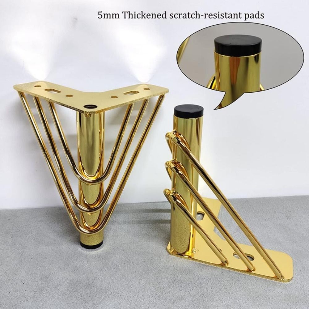 황금색 가구 다리 두꺼운 디자인 15cm 높이 가구 하 - Furniture Hardware Material 리뷰 및 가격