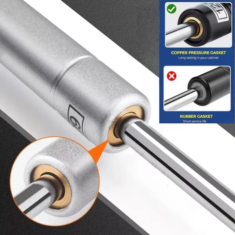 20N-200N 구리 힘 캐비닛 도어 리프트 지원 가스 - Furniture Hardware Parts 리뷰 및 가격