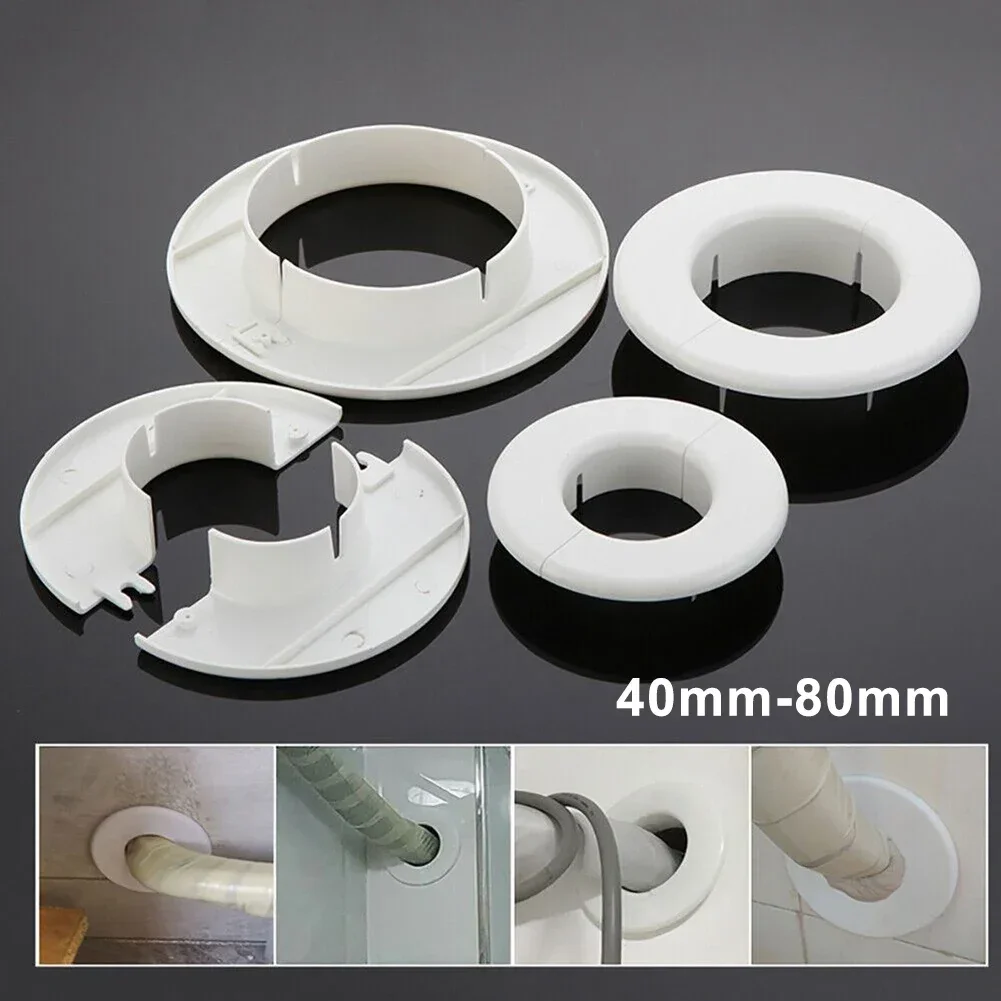 1PC 환기 커버 에어컨 파이프 플러그 장식 커버 벽  - Furniture Hardware Connectors 리뷰 및 가격